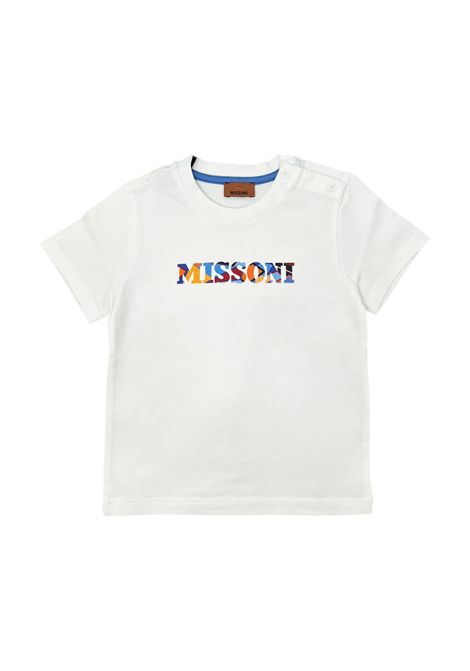 T-shirt con logo MISSONI KIDS | MY8531 Z3672100